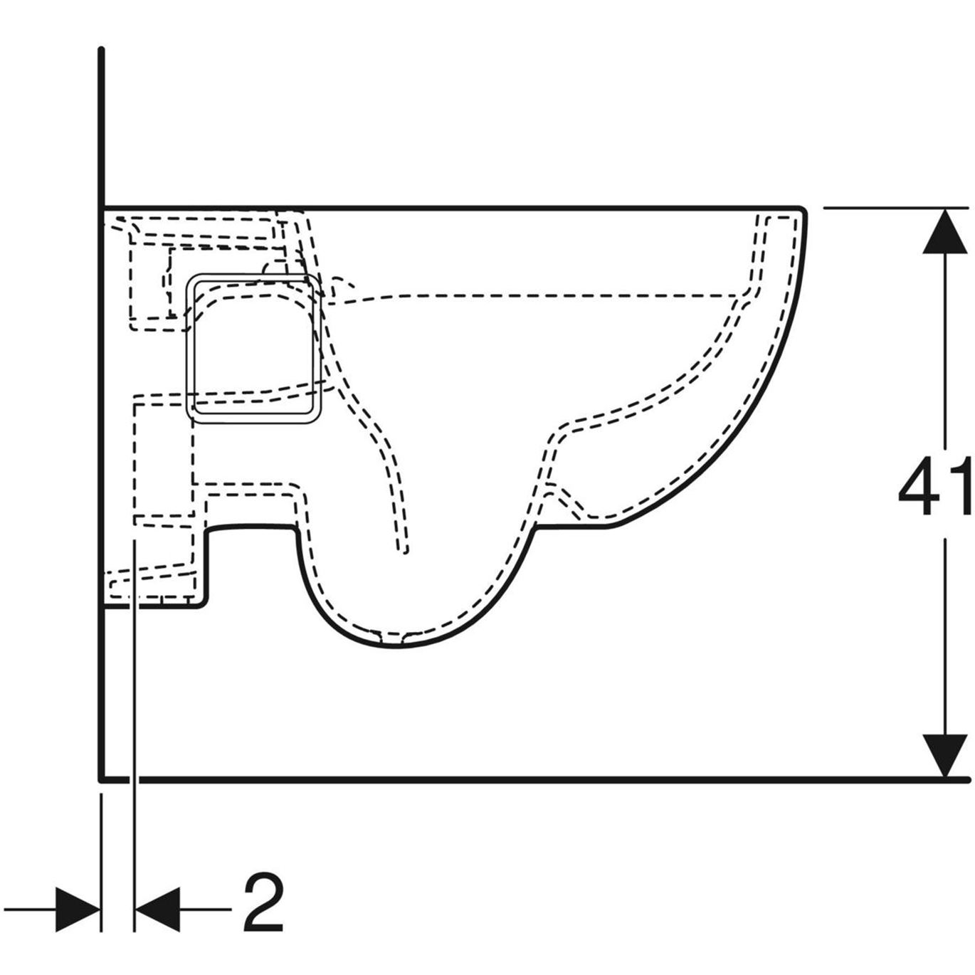 Geberit Duofix Basic Nova Pro Krótka 118 342 21 1 Zestaw Stelażowy