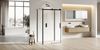 Minimalistyczna łazienka z kabiną New Trendy Softi Black