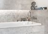 Szary beton Cersanit Concrete Style w industrialnej łazience