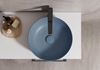 Okrągła umywalka w niebieskim kolorze z serii Cersanit Larga