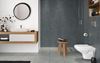 Łazienka z płykami inspirowanymi betonem Cersanit Lando