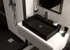 Bateria umywalkowa stojąca z korkiem click-clack Deante Arnika Titanium