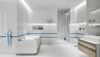 Aranżacja nowoczesnej łazienki w bieli