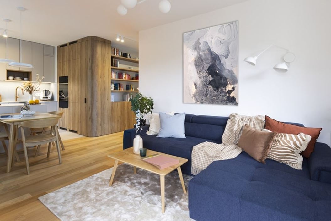 Od przyjaźni do współpracy – apartament dla rodziny 2+1