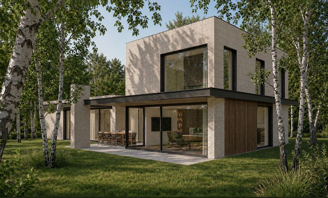 Proporcja zamiast dekoracji. Minimalistyczny dom w Lesznie od SAAN Architects
