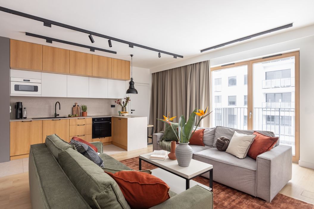 Industrialne mieszkanie projektu WOZ.design