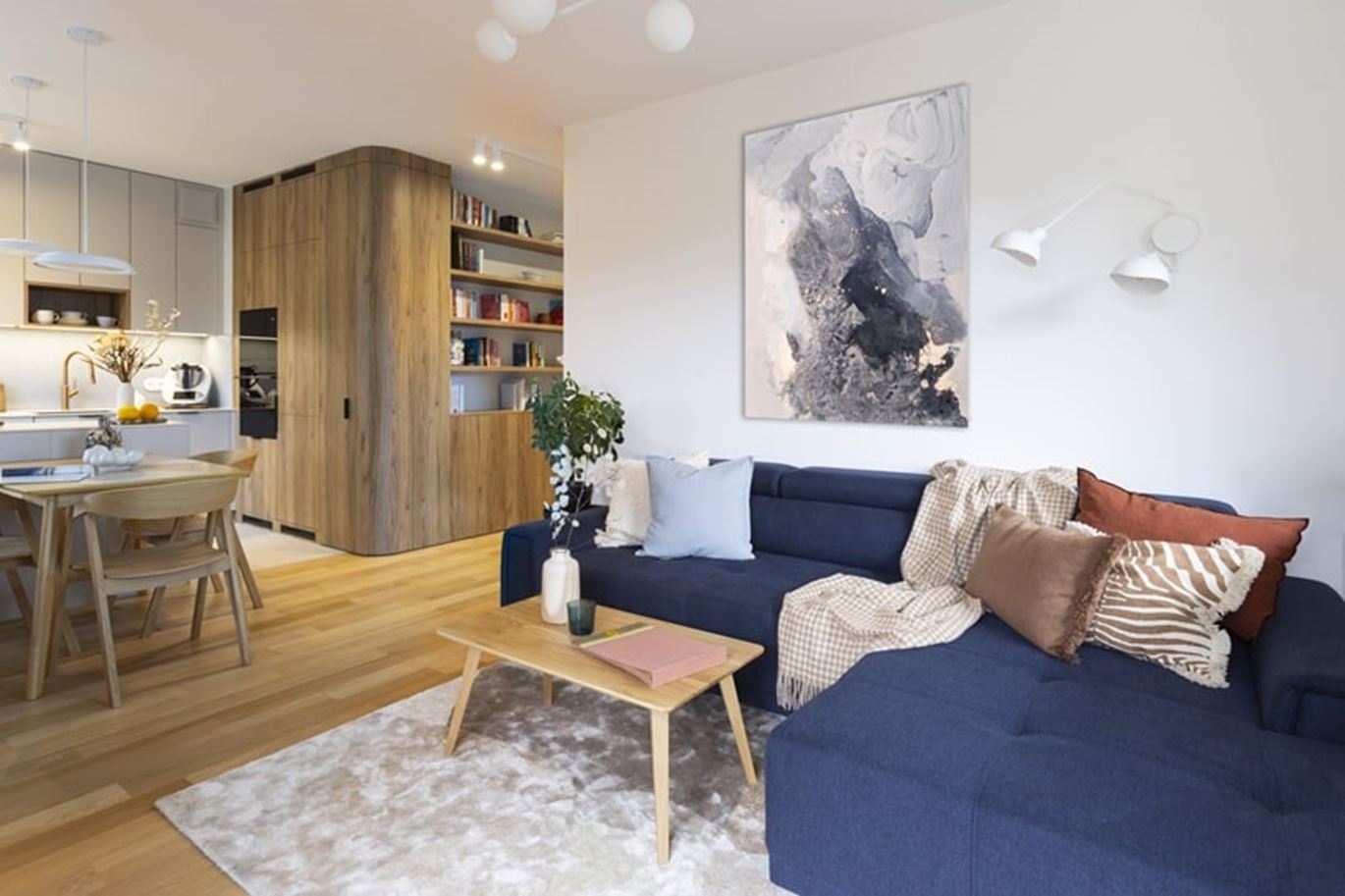 Od przyjaźni do współpracy – apartament dla rodziny 2+1