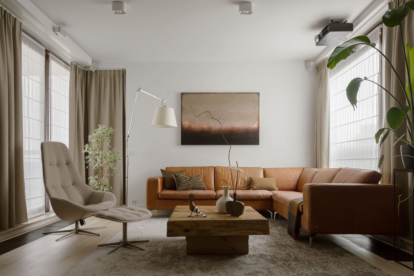 Harmonijna metamorfoza: 120-metrowy azyl na warszawskim Powiślu