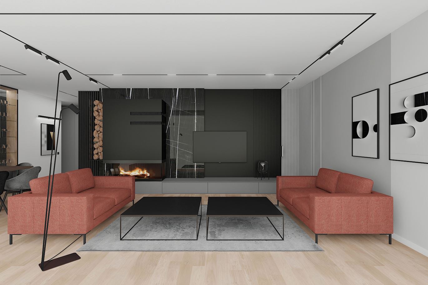 meinDESIGN - Minimalistyczne wnętrza domu