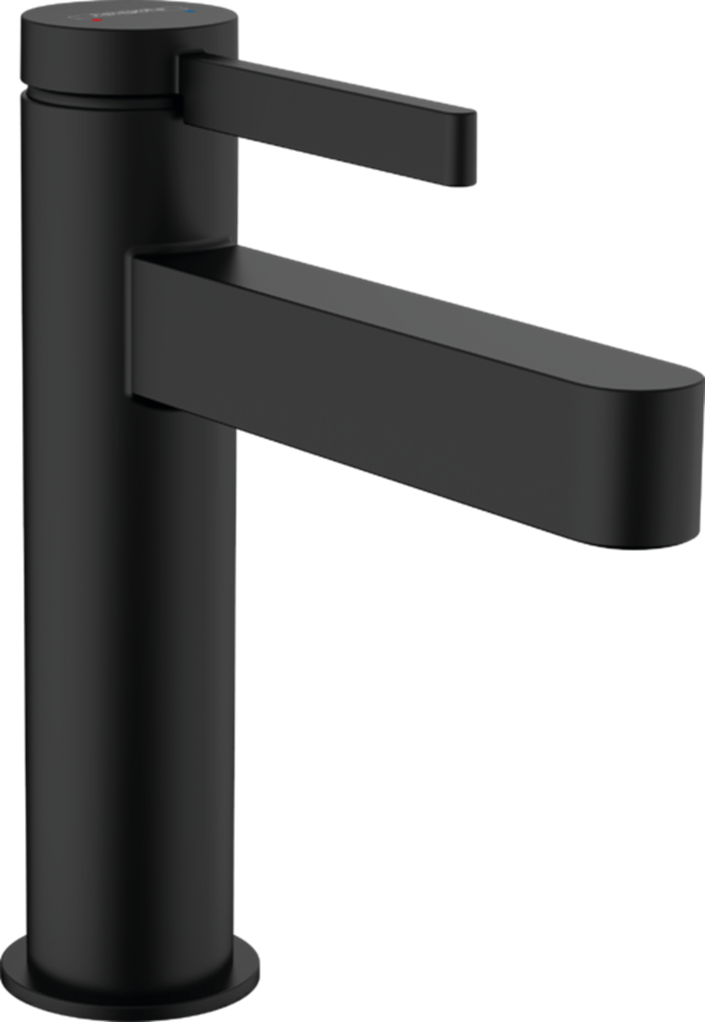 Hansgrohe Finoris - Bateria Umywalkowa 110 Czarny Mat - Domni.pl