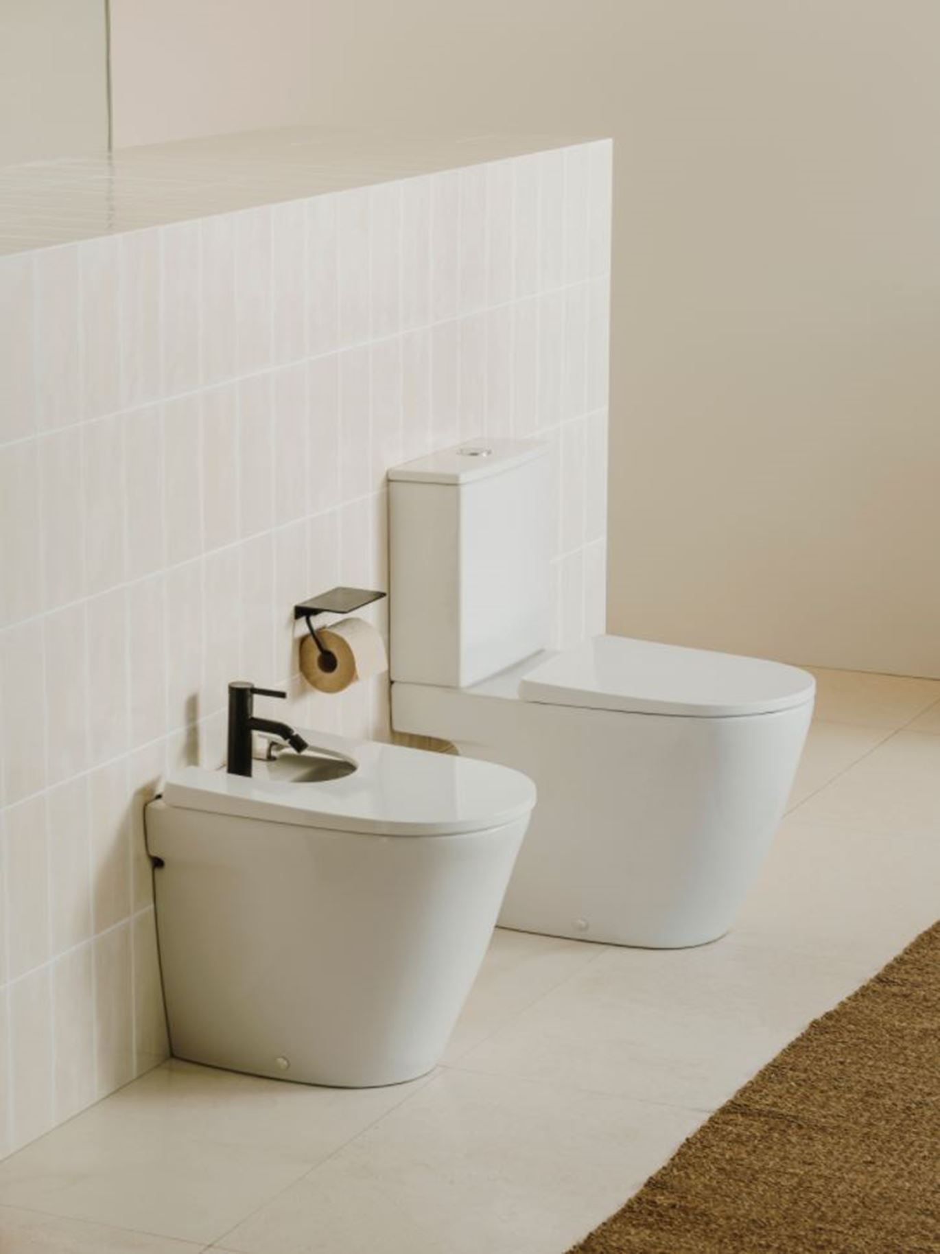 Bidet i kompakt WC Roca Ona Domni.pl