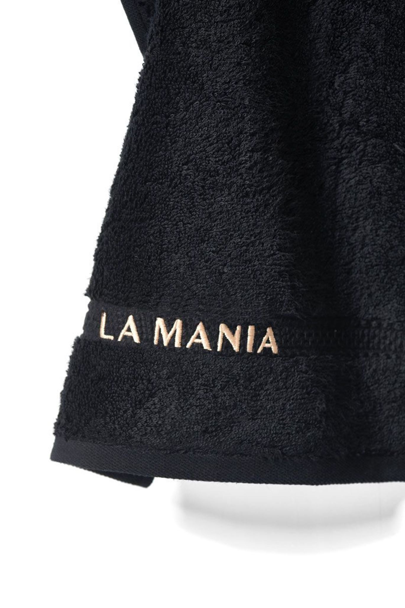 La Mania Home Ręcznik Premium Black 70x140 Ręcznik Łazienkowy Domni.pl