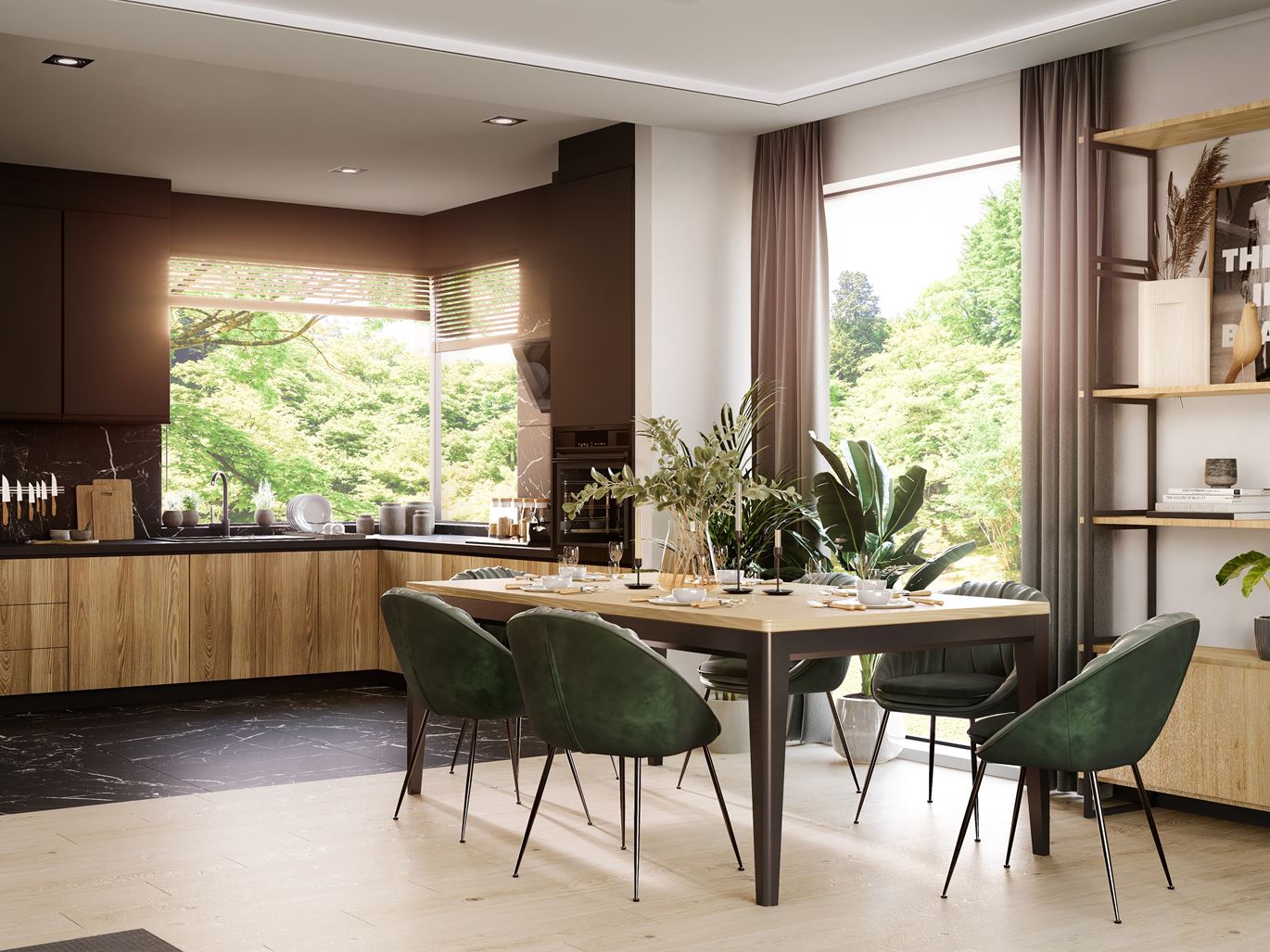 Jak urządzić kuchnię z jadalnią?