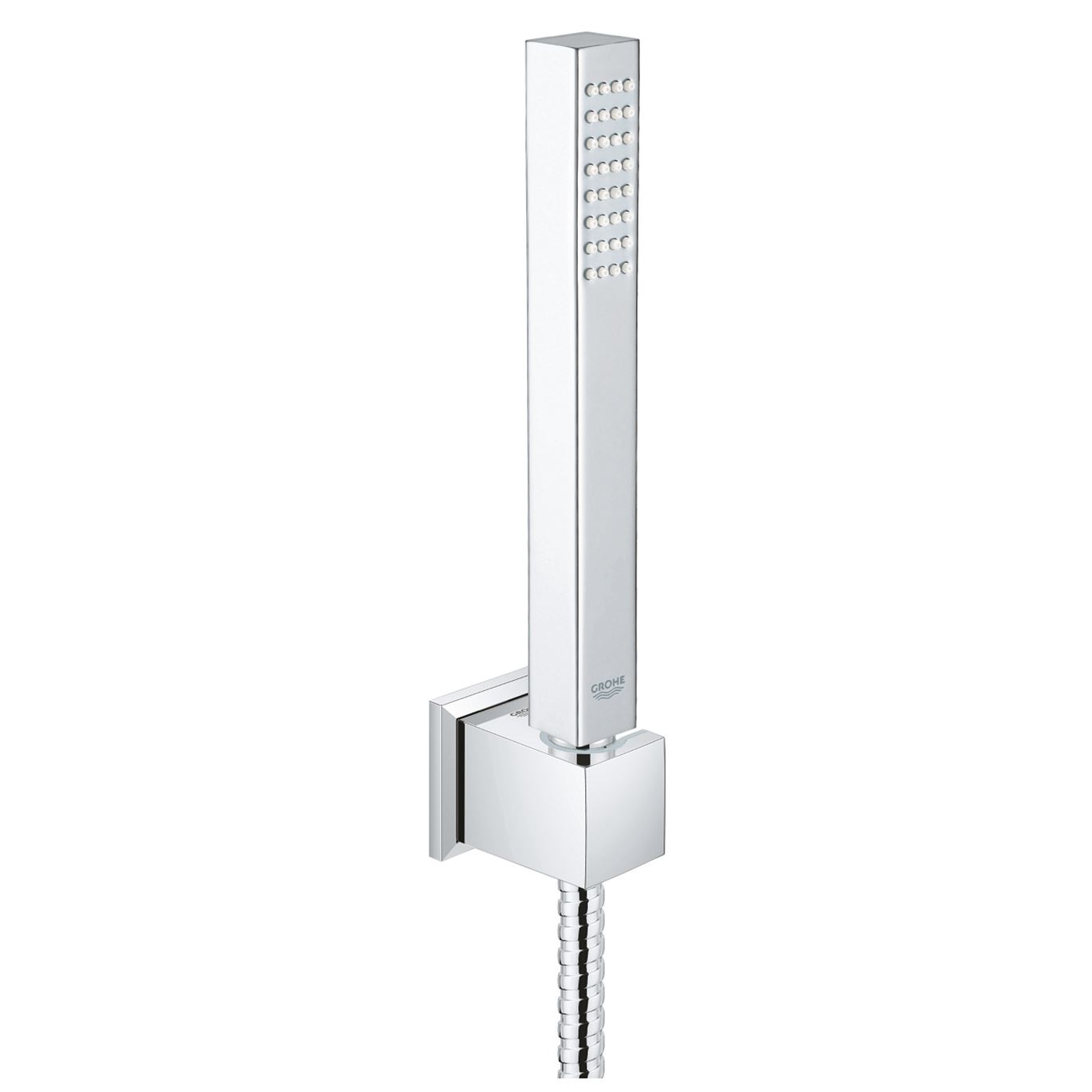 Grohe Cube+ Handbrausenset 9,5 L/min – Mit Rain & SmartRain Strahl, Chrom