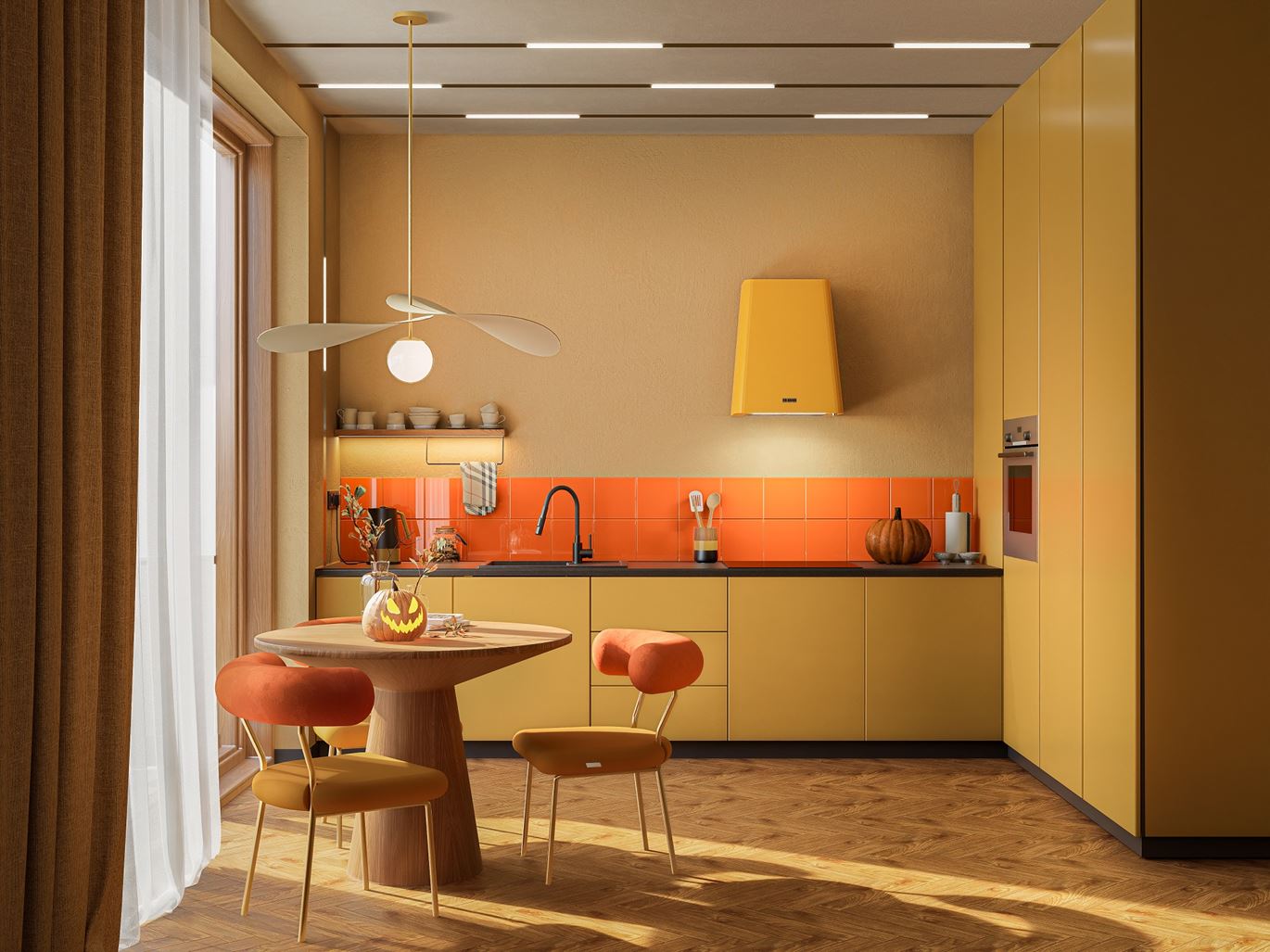 Kolorowe kuchnie - pomysły, porady, inspiracje