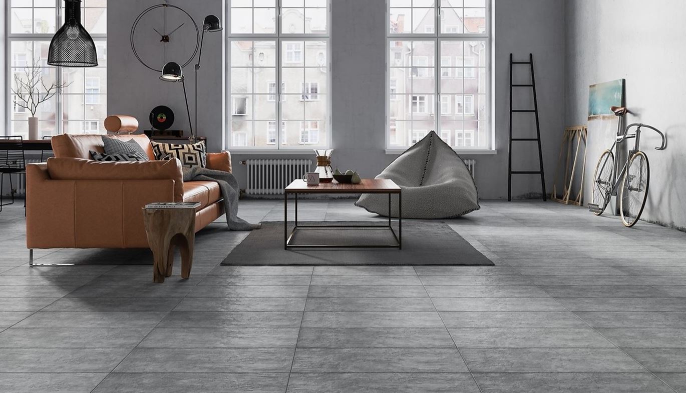 Salon w stylu loft