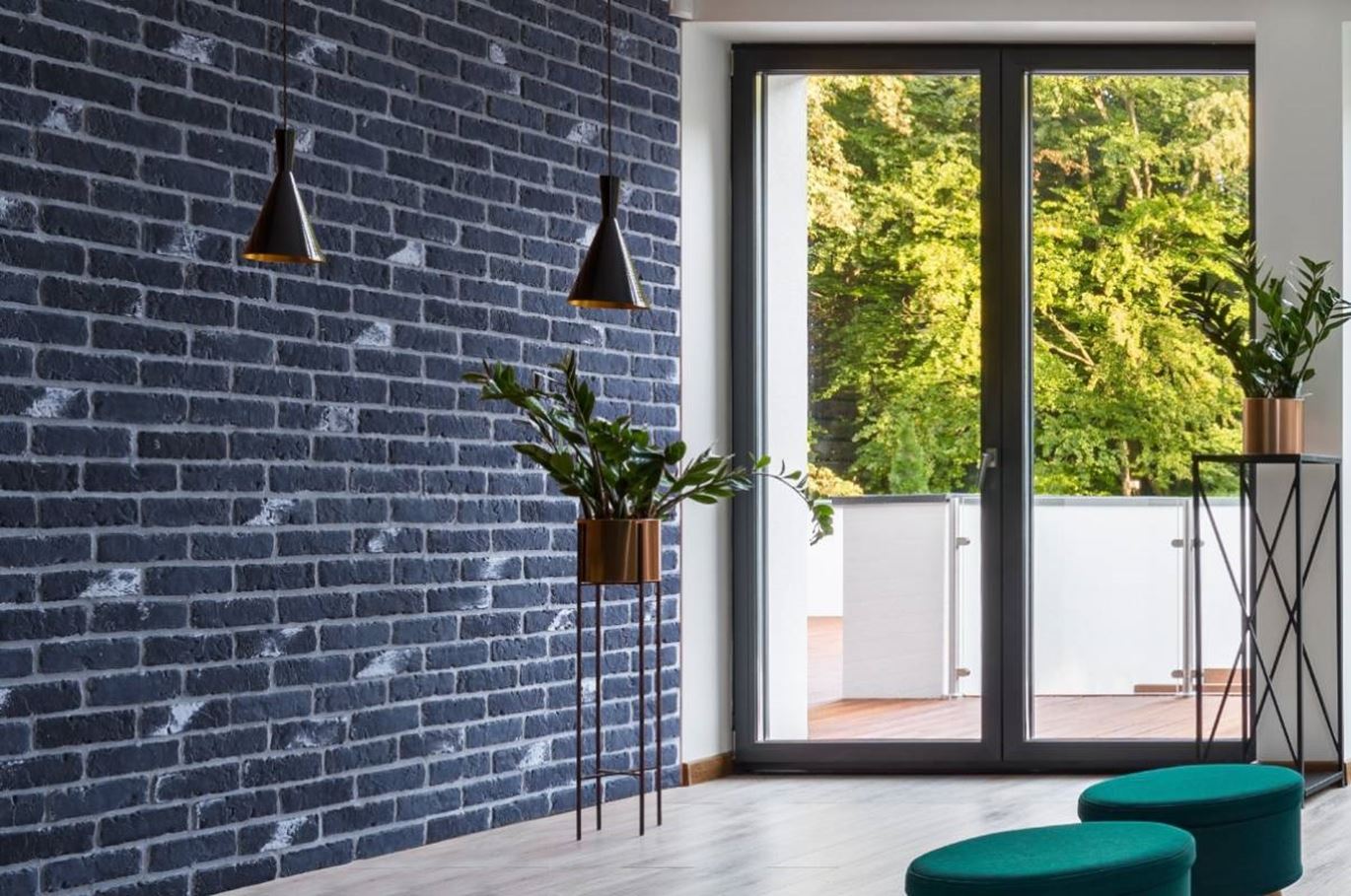 Stone Master Retro Brick Graphite - Kamień Elewacyjny 6x25 - Domni.pl