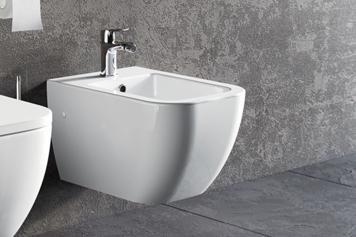 Bidet Wiszący 50x34 - Excellent Ness - Domni.pl