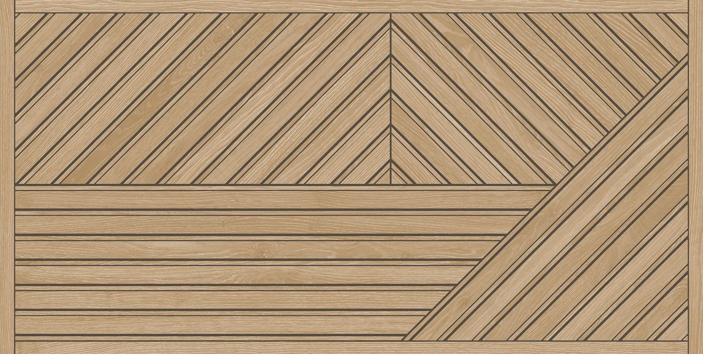 Azario Studio Laths Oak Mat Rekt. - Płytka Ścienna 60x120 - Domni.pl