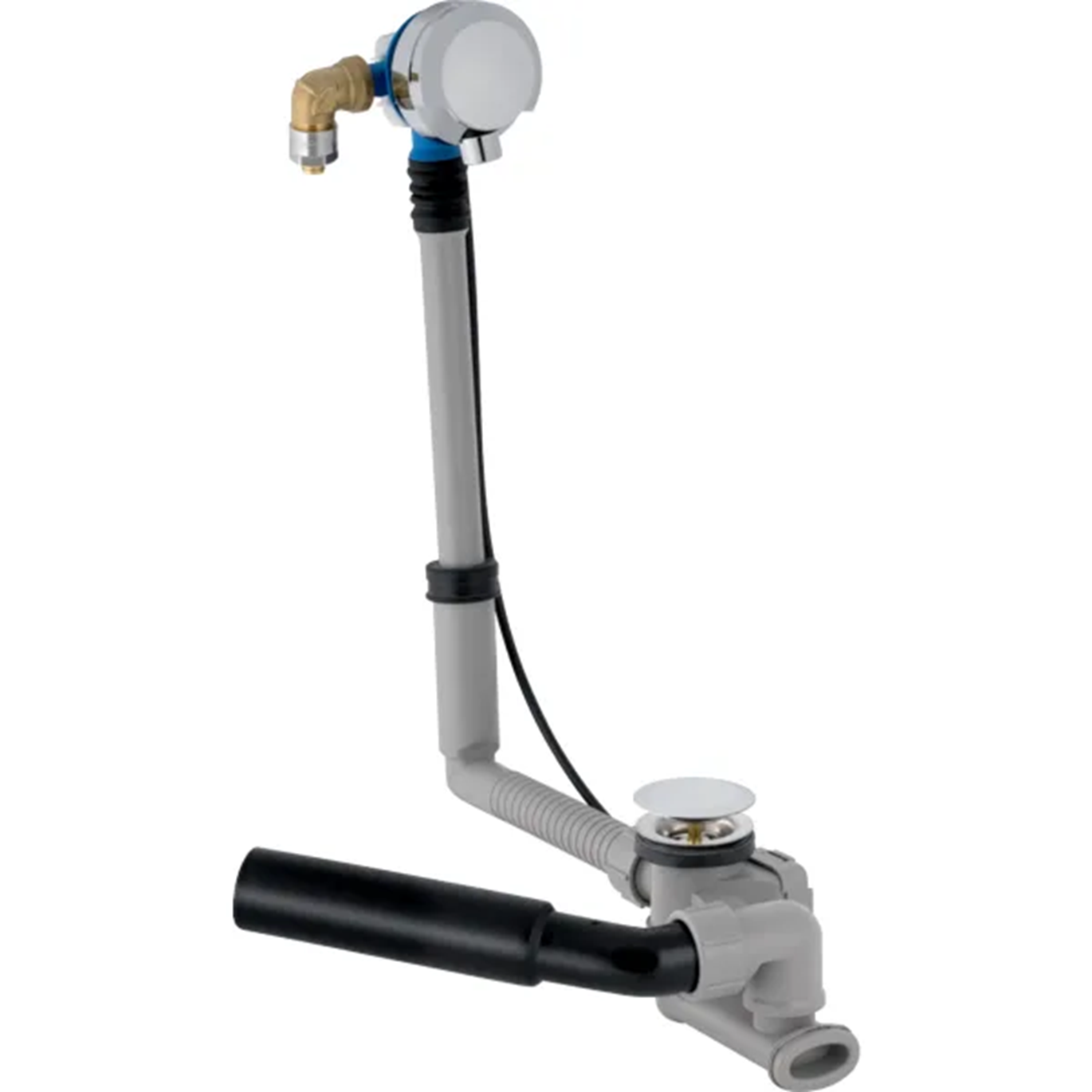 Zestaw Odpływowo-przelewowy PushControl - Geberit - Domni.pl