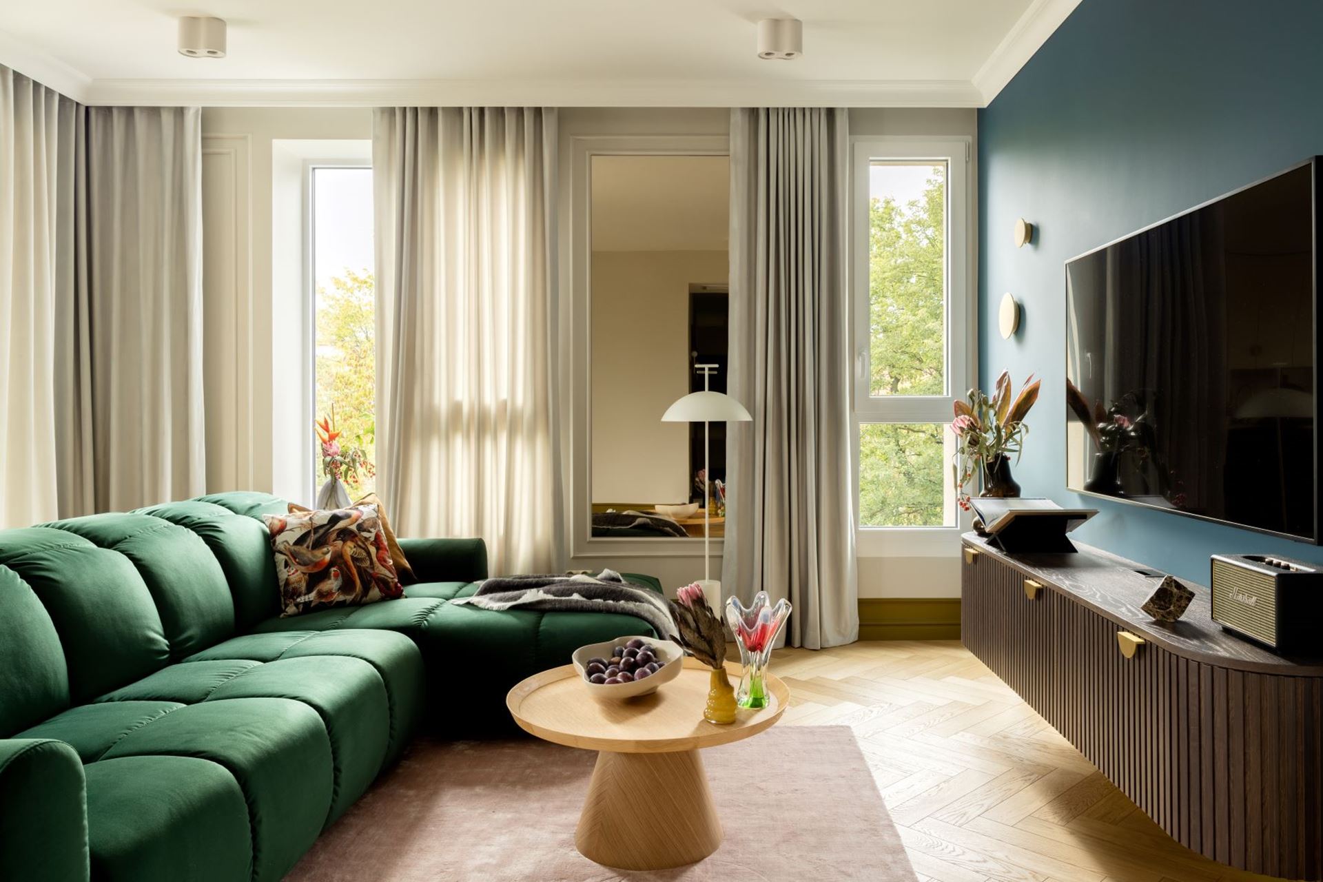 85metrowe mieszkanie we Wrocławiu projektu Finch Studio Domni.pl