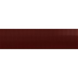 Tubądzin Groove Burgundy 1 STR Gloss