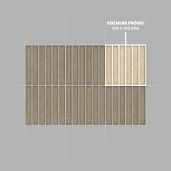 próbka mozaiki Paradyż Monpelli Beige gładka połysk