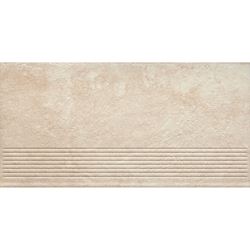 Paradyż Scandiano Beige Stopnica Prosta