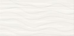 Cersanit Soft Romantic Ps803 White Satin Wave Structure W564-002-1