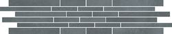 Cersanit Velvet Concrete Grey Mosaic Matt Stripes Rect ND1110-054