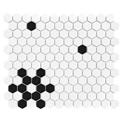 Dunin Hexagonic Mini Hexagon B&W Snow