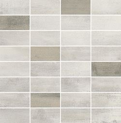 Opoczno Floorwood White-Beige Mix Mosaic OD707-035