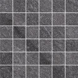 Cersanit Bolt Dark Grey Mosaic Matt Rect ND090-014