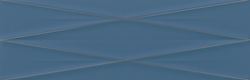 Cersanit Gravity Marine Blue Silver Inserto Satin ND856-014