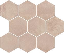 Opoczno Arlequini Mosaic Hexagon ND032-009