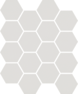 Paradyż Uniwersalna Mozaika Prasowana Grys Paradyż Hexagon