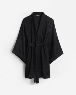 La Mania Home Szlafrok Largo Black