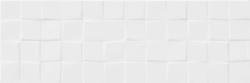 Cersanit Simple Art White Glossy Structure Squares W476-003-1