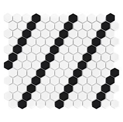 Dunin Hexagonic Mini Hexagon B&W Lean
