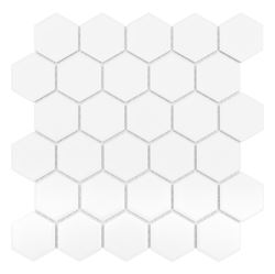 Dunin Hexagonic White 51 matt