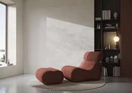 Salon z jasnym wykończeniem strukturą Paradyż Pure Cathedral White