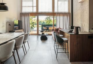 Projekt wnętrz domu na Mazurach 