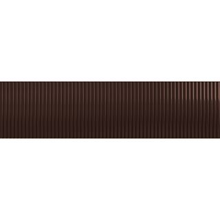 Tubądzin Groove Brown 1 STR Gloss