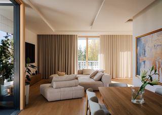 Pełen światła apartament na Marymoncie