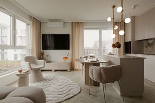 Nieprzemijająca elegancja: wnętrza apartamentu w Gdyni