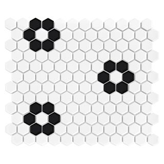 Dunin Hexagonic Mini Hexagon B&W Flower