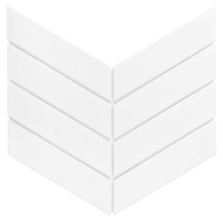 Dunin Royal Chevron White Matt 