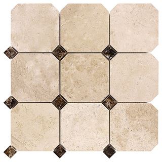Dunin Travertine Octagon 100