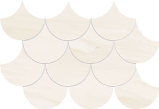 Tubądzin Sheen White