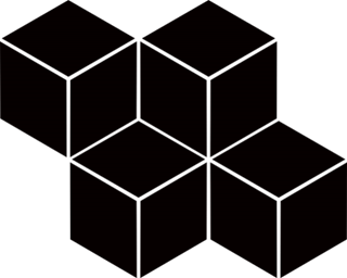 Paradyż Uniwersalna Mozaika Prasowana Nero Paradyż Romb Hexagon